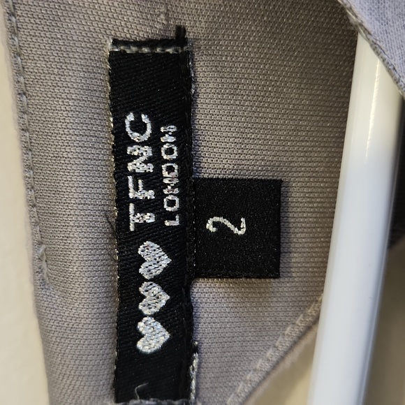 Beaded Sheer Overlay Dress - Picture 6 of 6